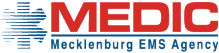 Mecklenburg EMS Agency logo. 