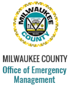 Milwaukee County Office of Emergency Management logo. 