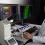 Ray Kelleher, left, and Wade Sigurdson, middle, examine a sample with a student in the Flow Cytometry and Cell Sorting facility.