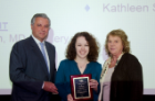 Elizabeth A. Marshall, senior assistant with the Department of Pharmacology and Toxicology, received an award for promoting inclusion and cultural diversity.