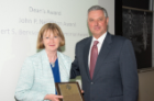 Deborah L. Kelsch, senior staff assistant to Dean Cain, received the John P. Naughton Award.