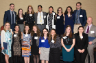 Seventeen members of the medical school’s Class of 2018 were inducted into the UB chapter of the Gold Humanism Honor Society.