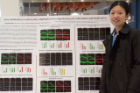 Qiuchen Wan, a master’s student in pharmacology and toxicology, led a study seeking to gain a better understanding of the molecular mechanisms of iron import into oligodendrocytes.