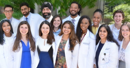 A group medical students. 