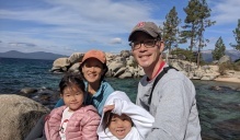 Edward Kim, MD '10 with family.