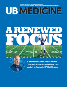 UB Medicine Fall 2023 cover. 