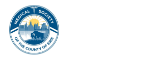Medical Society of the County of Erie logo. 