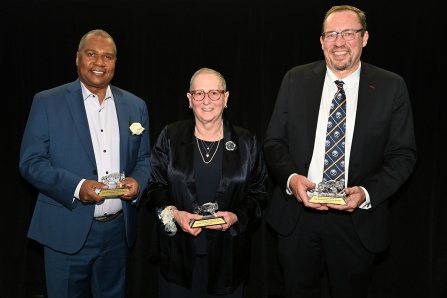 Zoom image: Honoring alumni whose leadership continues to shape medicine. 
