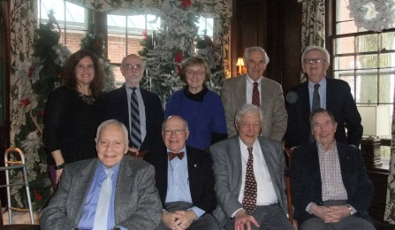 Medical Emeritus Faculty Society 2015-2016 Executive Council Members gathered for their annual holiday luncheon. 