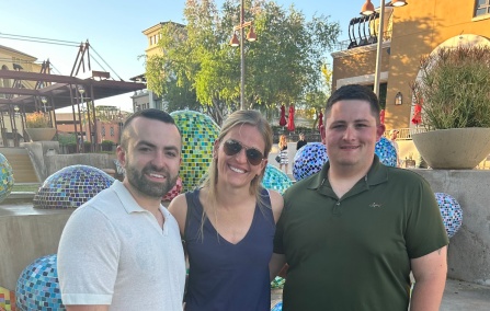 Three chief residents for 2024-2025 year. 