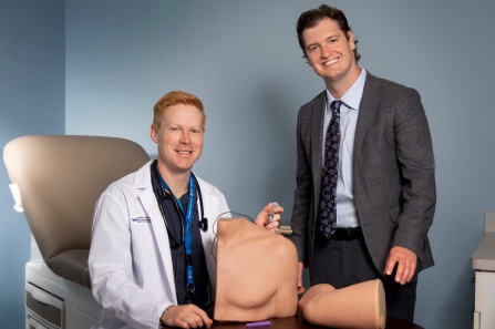 Philip Fourie, MD, PGY2; Robert Haas, MD. 