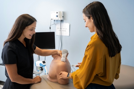 Brooke Pancio, MD, and Katherine Majerovich, MB, BCh, BAO. 