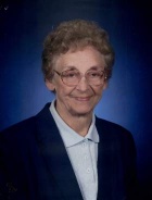 A professional photograph of Alice Brennan from some time prior to her decline and tragic death.