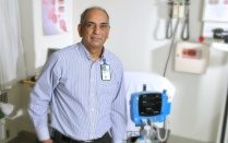 G. Iyer Parameswaran in the COPD unit. 