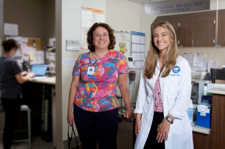 Jennifer Abeles and Korrin Barnett. 