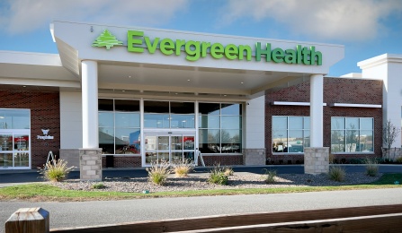 Evergreen Health building. 