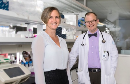Kinga Szigeti, MD, PhD, and Brian Trummer, MD. 