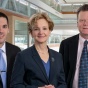 UB faculty members Ralph H. Benedict, PhD; Daniel Sirica, MD; and Allison Brashear, MD, MBA. 