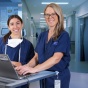 Jennifer Gurske-dePerio, MD and Zoe Farkash. 