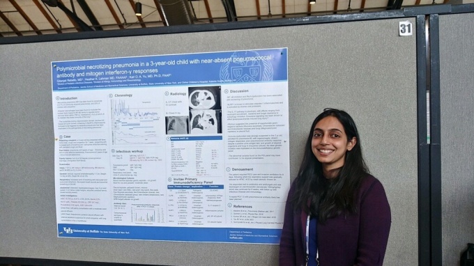 Fellow presenting at a conference in Minneapolis. 