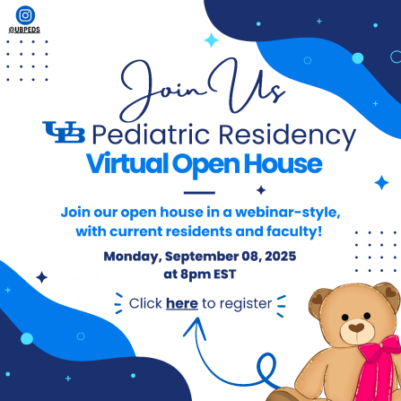 Virtual Open House flyer. 