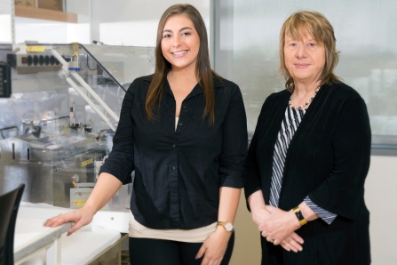 Margarita Dubocovich & Jennie Lipinski BS/MS Master's Student. 