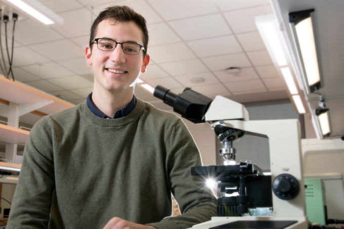 Garrett Sheehan, PhD student. 