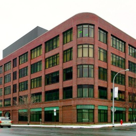 Research Institute on Addictions building exterior. 