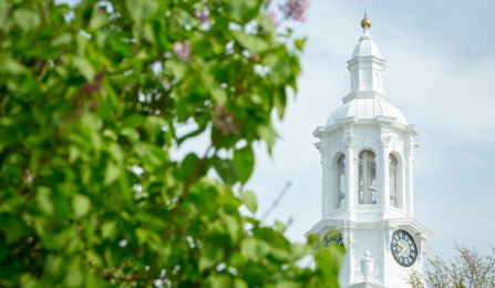 exterior shot of Hayes Hall on South Campus. 