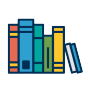 Stack of books. 