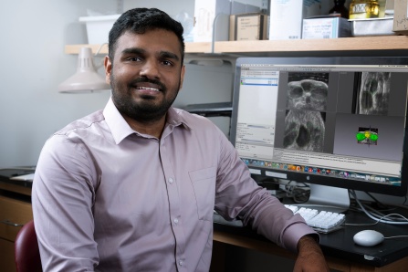 GGB master’s student Kavin Velur Ganesan.