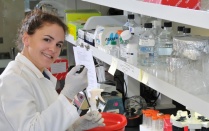 Cara Clementi in Tim Murphy's Lab. 