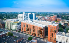 Aerial view of BNMC. 