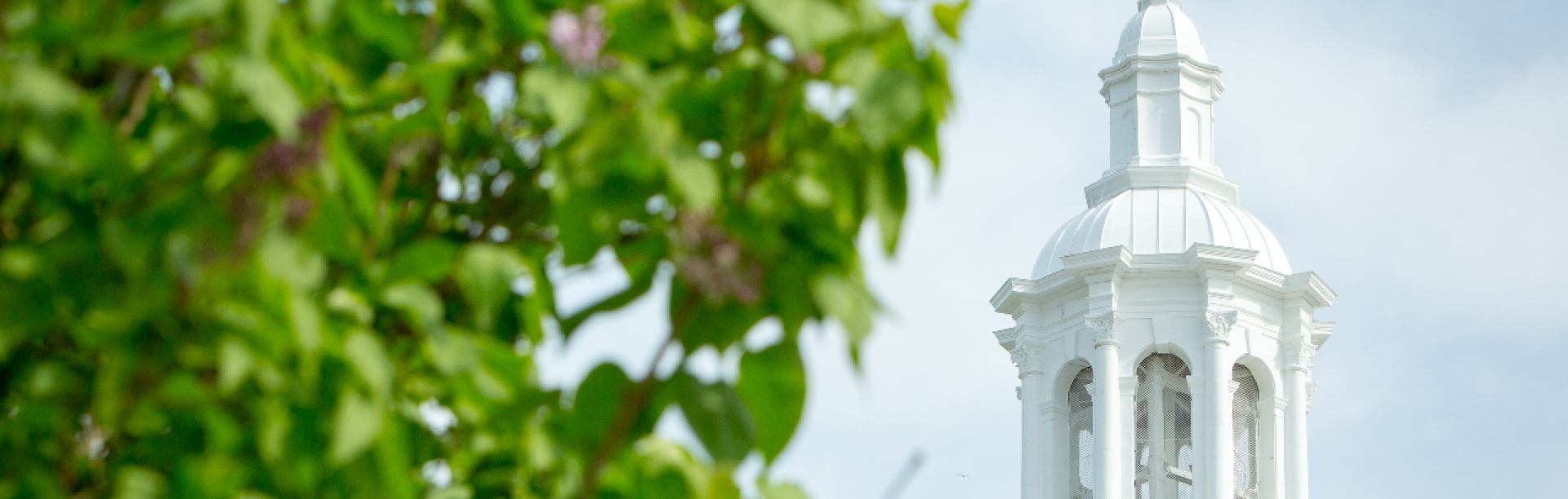 Exterior of hayes hall on south campus.