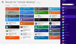 Zoom image: Microsoft Store showing remote desktop