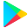 Google play logo. 