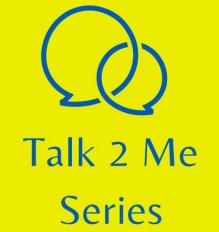 Talk to me series logo. 