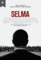 Movie poster of "Selma" MLK back head shot over a standing crowd. 