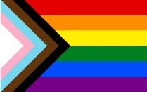 Pride Rainbow Flag. 