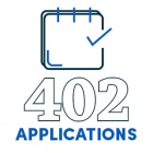 402 applications. 