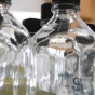 reagent bottles. 