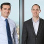 Resident John Matthews, MD (left), works alongside orthopaedics residency program director Jeremy Doak, MD. 