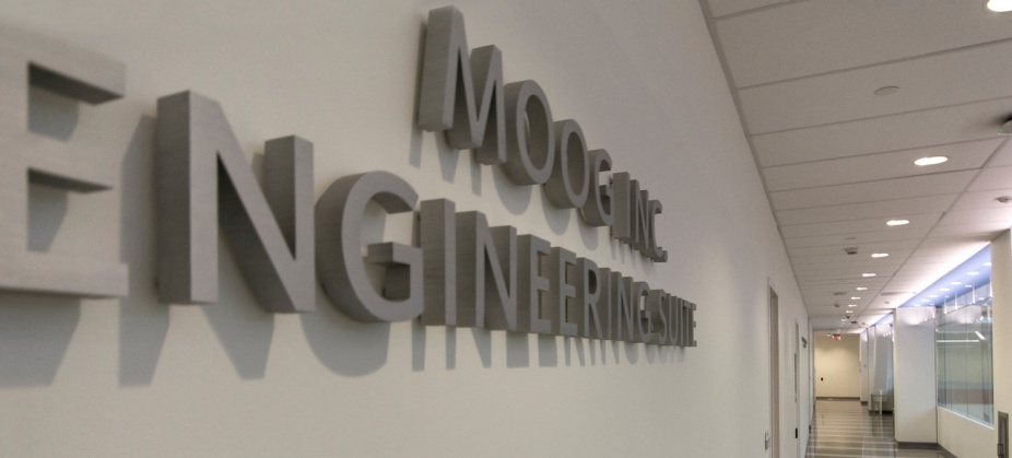 Sign outside the engineering suite. 